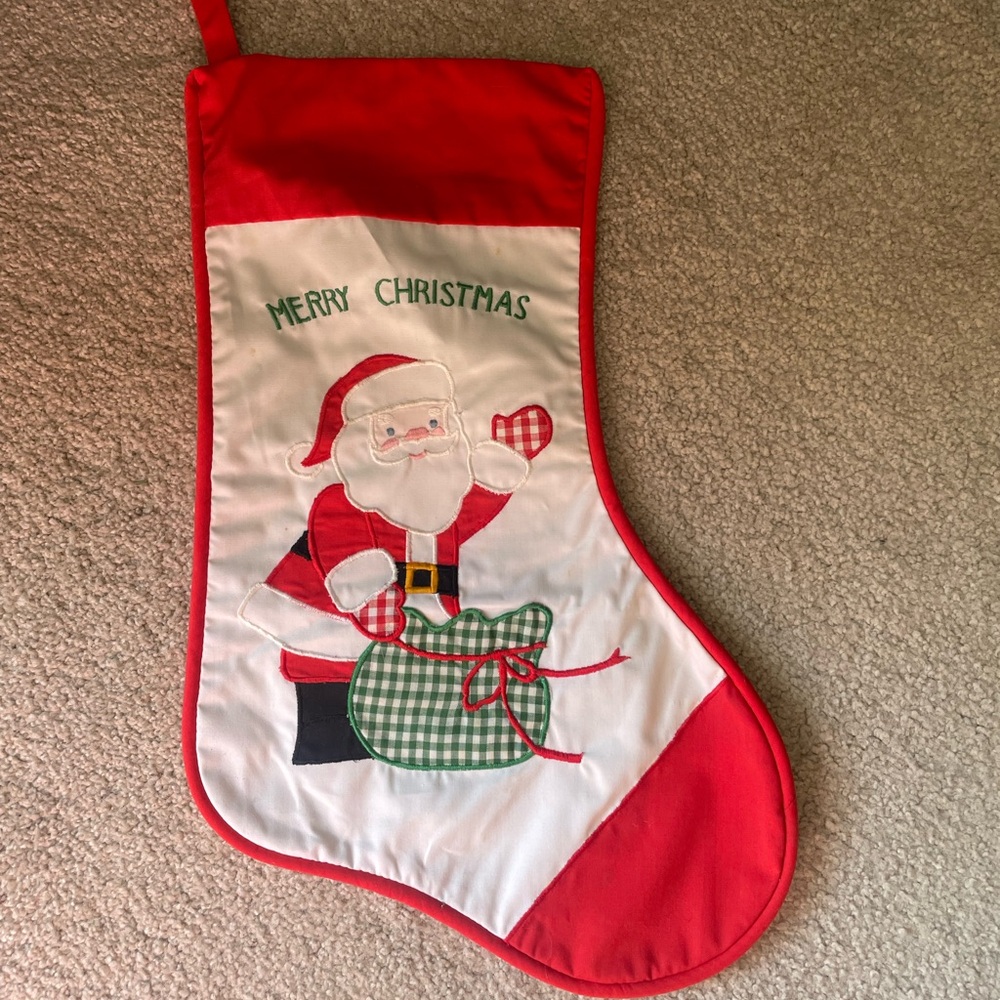 House of hatten Christmas sticking with Santa